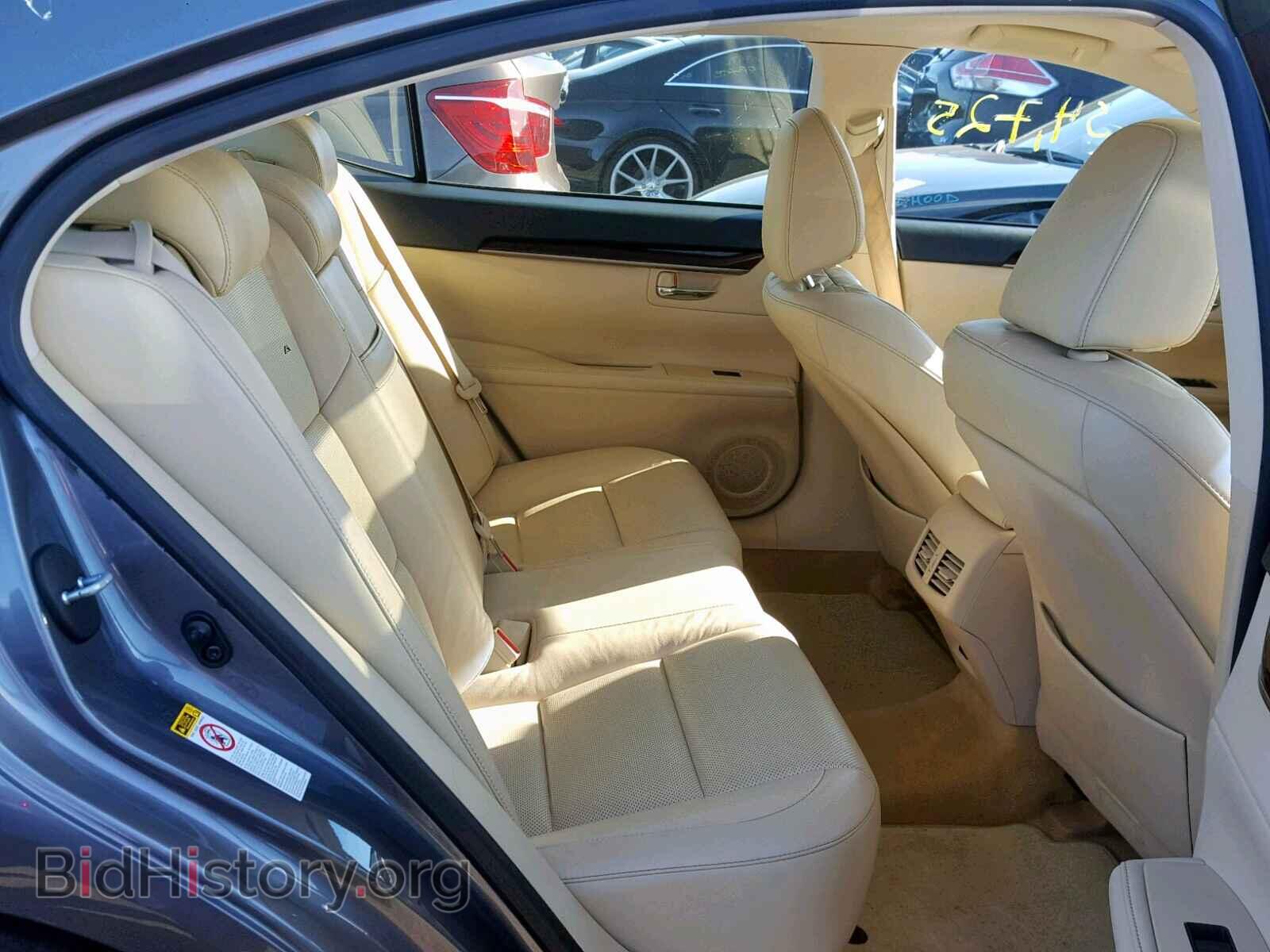 2013 LEXUS ES350 - VIN: JTHBK1GG0D2040468 - Фото 6