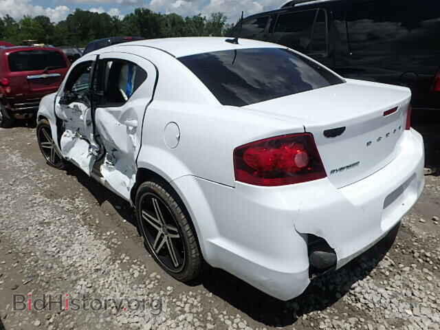 2011 DODGE AVENGER - VIN: 1B3BD1FB3BN557357 - Фото 3