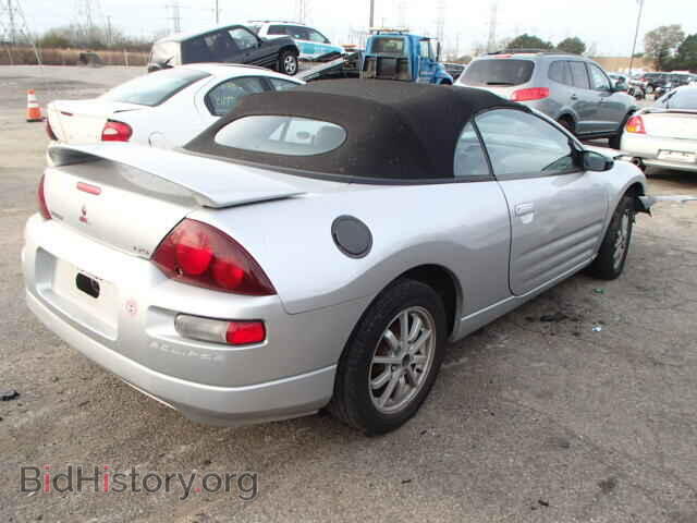 2001 MITSUBISHI ECLIPSE - VIN: 4A3AE35G01E007884 - Фото 4
