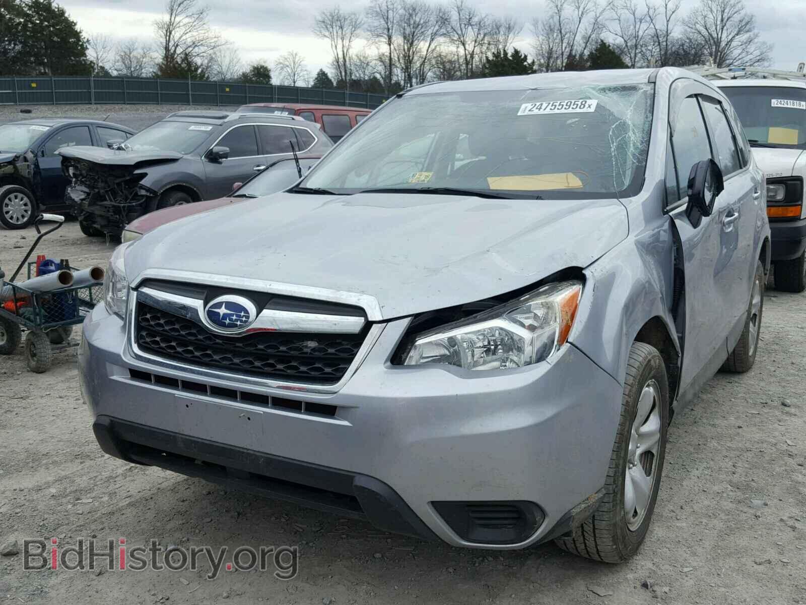 2015 SUBARU FORESTER - VIN: JF2SJAAC6FH829252 - Фото 2