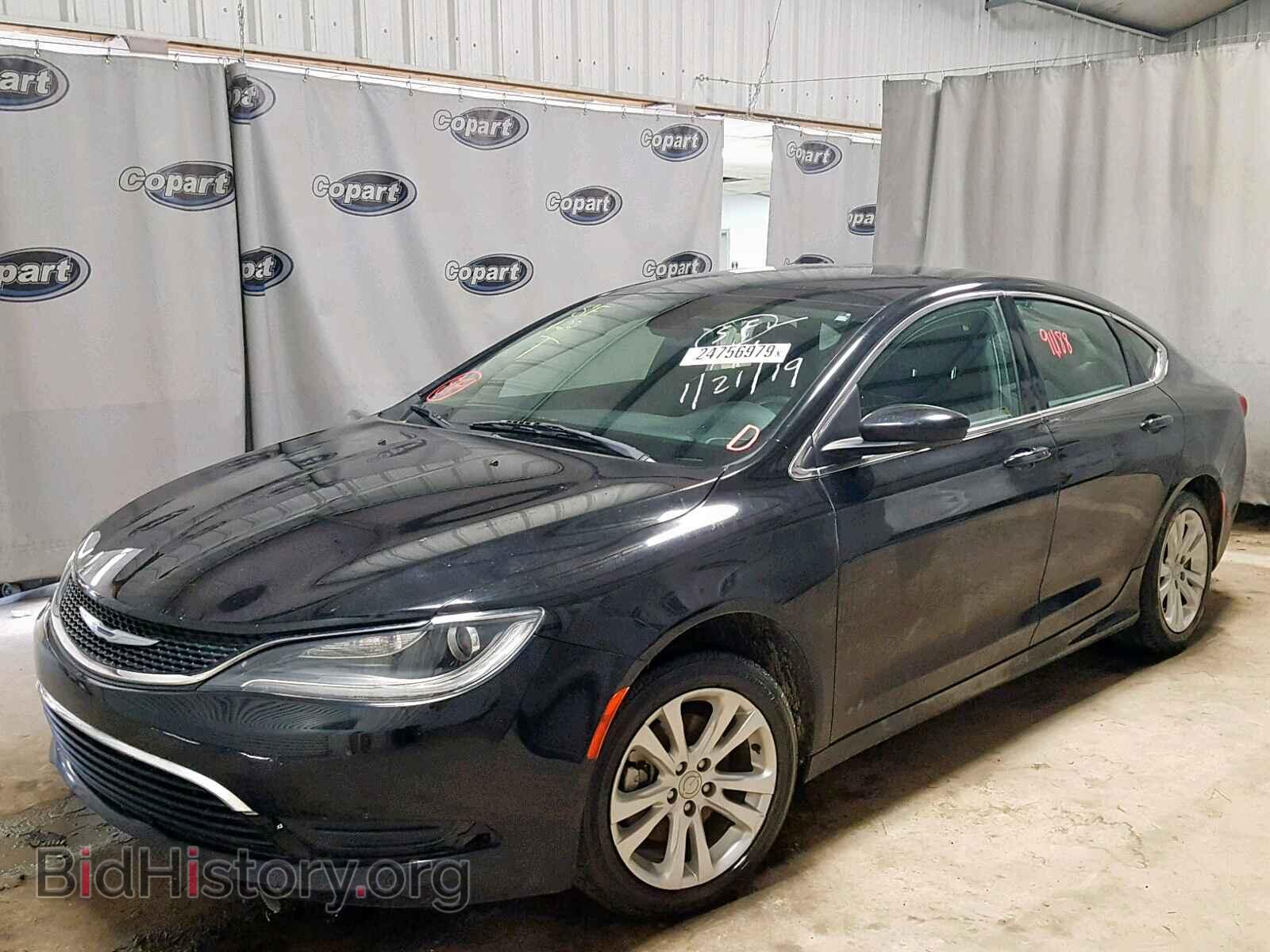2015 CHRYSLER 200 - VIN: 1C3CCCAB0FN616674 - Фото 2