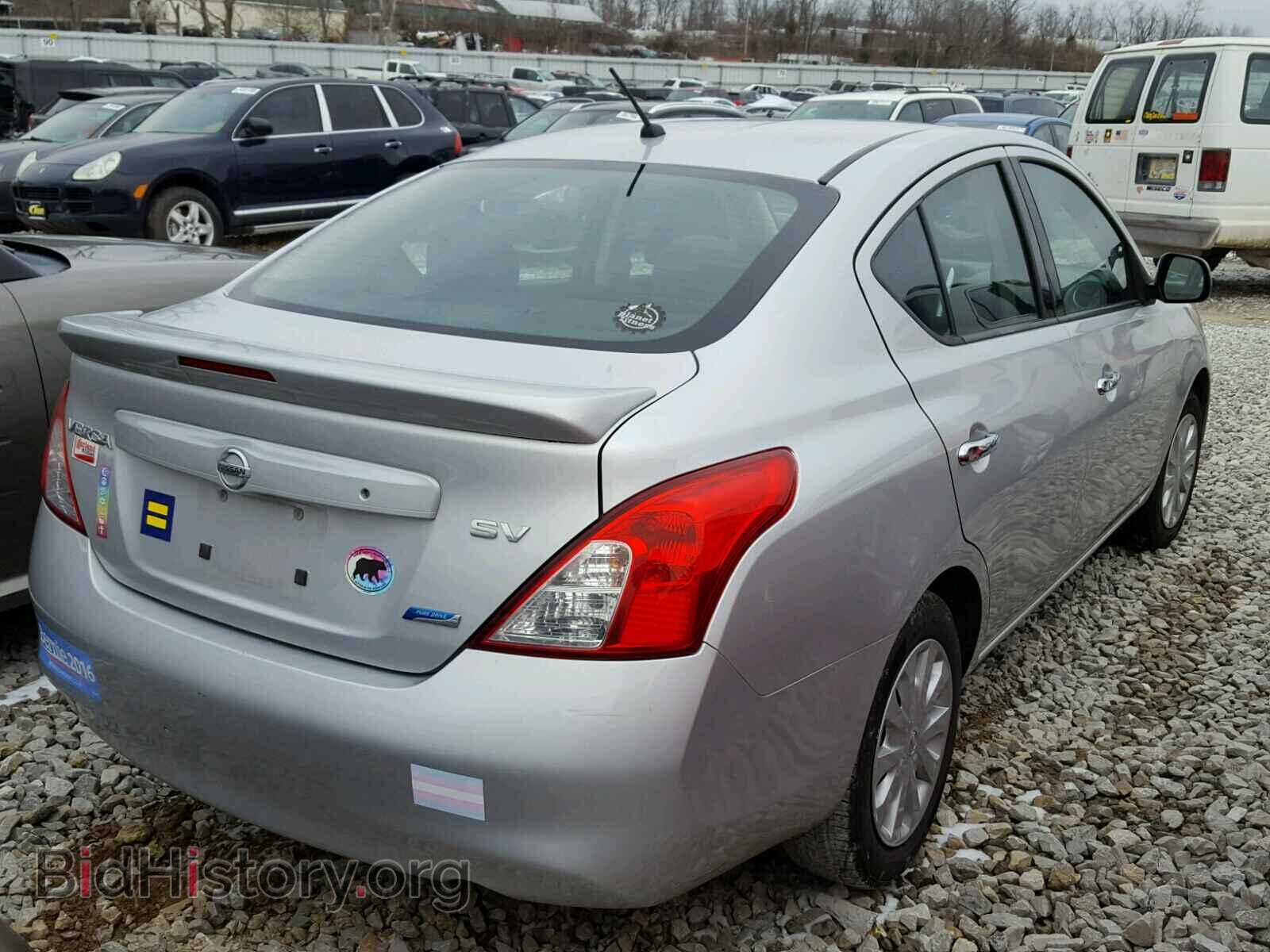 2014 NISSAN VERSA - VIN: 3N1CN7AP1EL816991 - Фото 4