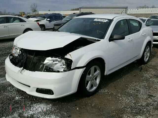 2013 DODGE AVENGER - VIN: 1C3CDZAB7DN537810 - Фото 2