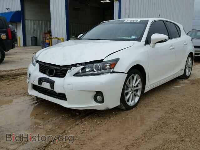 2011 LEXUS CT 200 - VIN: JTHKD5BH5B2027438 - Фото 2