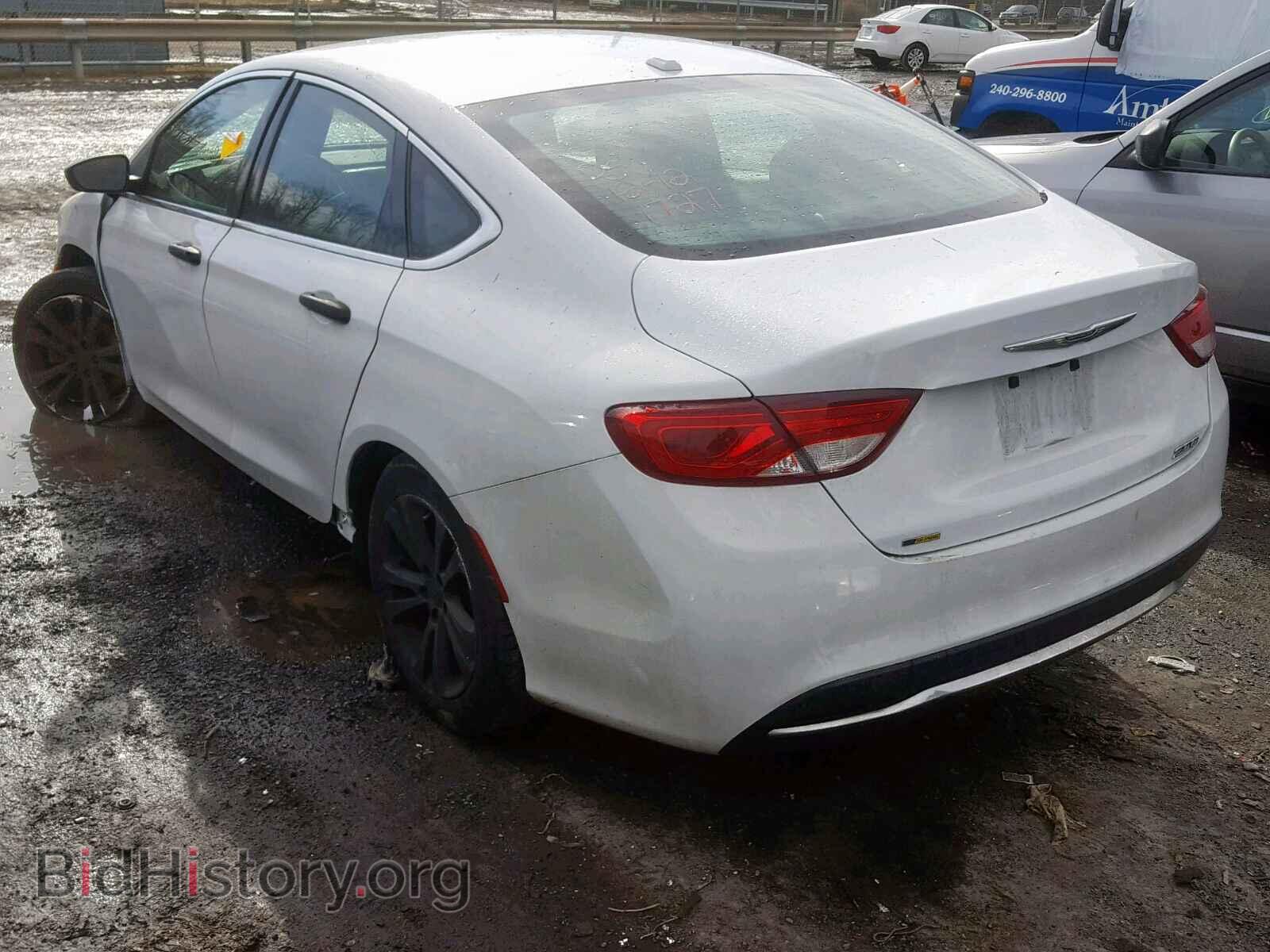 2016 CHRYSLER 200 - VIN: 1C3CCCAB9GN159882 - Фото 3