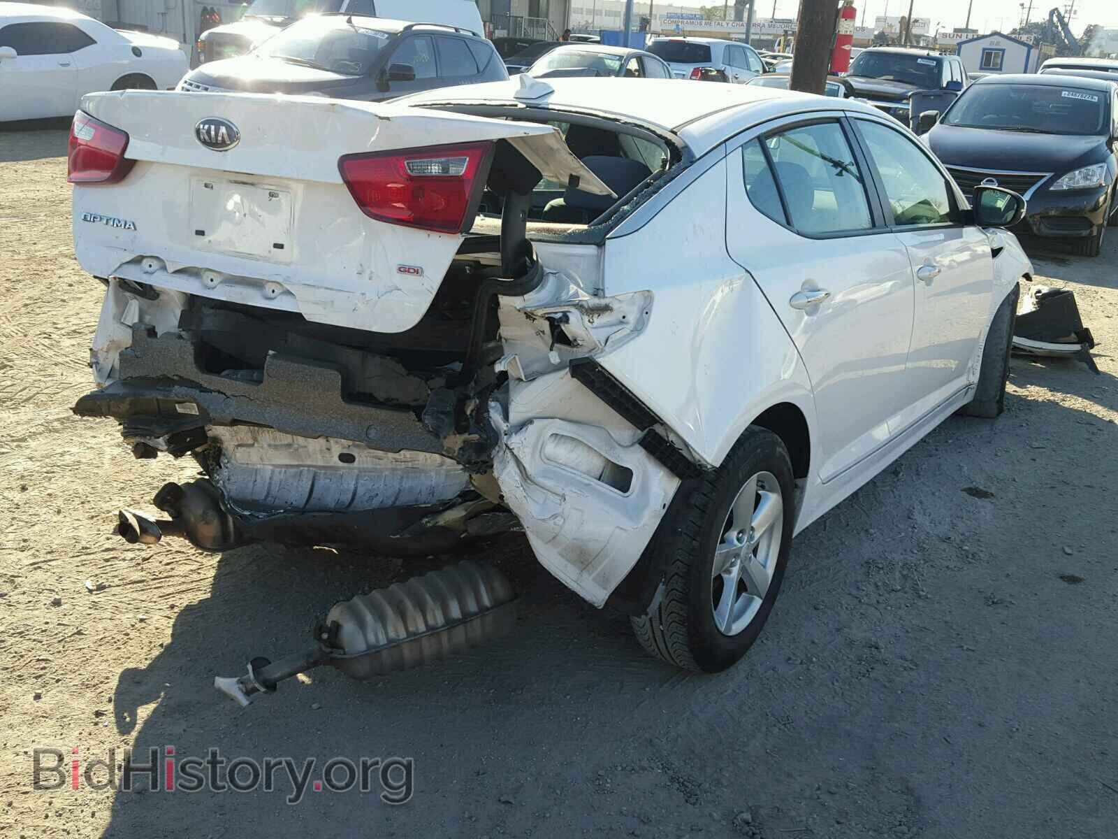 2015 KIA OPTIMA - VIN: KNAGM4A78F5573341 - Photo 4