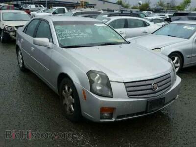 2004 Cadillac CTS, silver — VIN 1G6DM577840160447, Copart