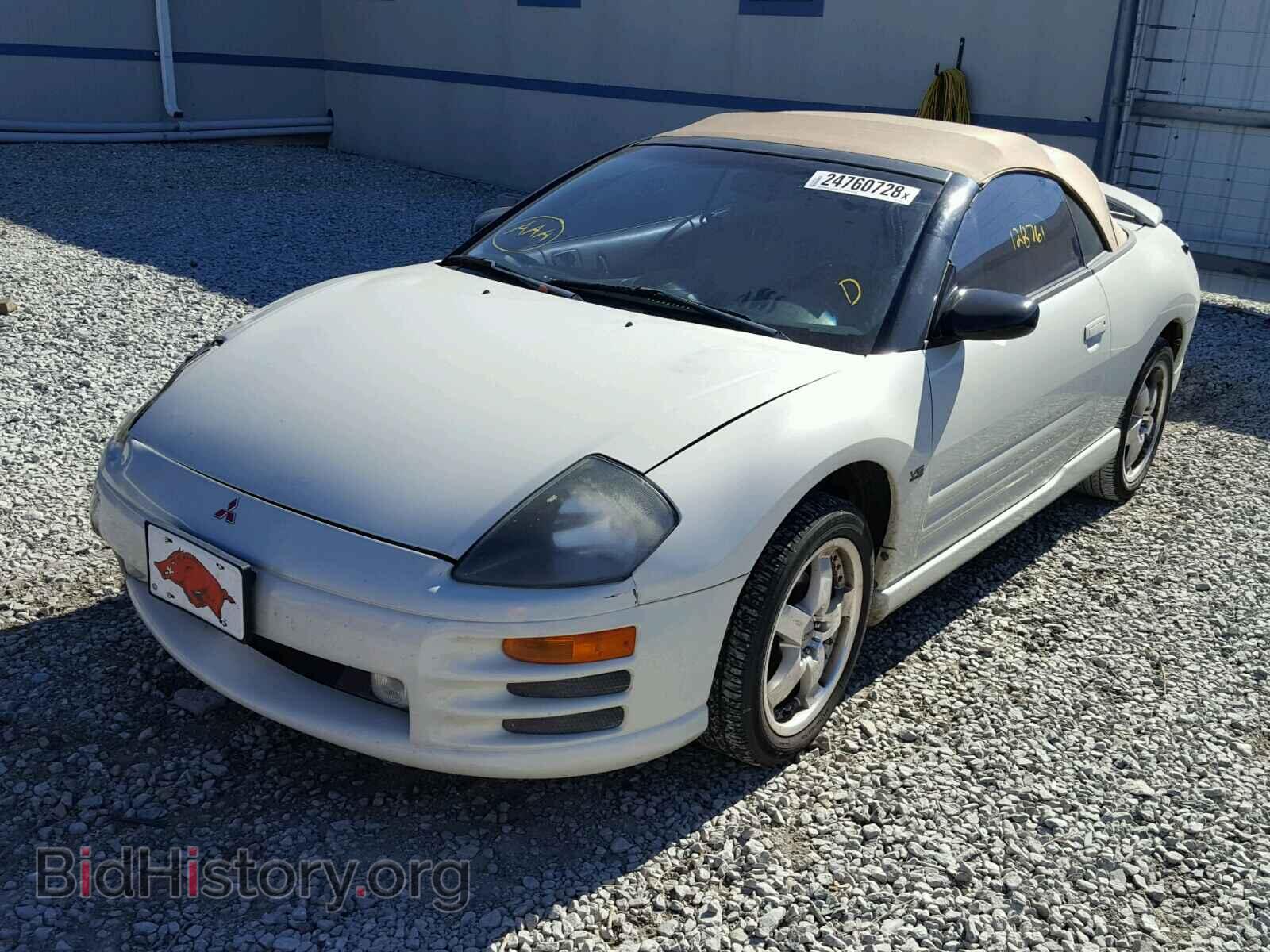 2001 MITSUBISHI ECLIPSE - VIN: 4A3AE85H91E153982 - Фото 2