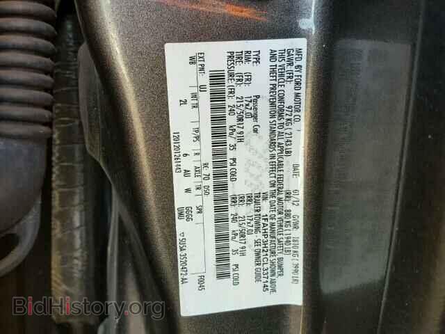 2012 FORD FOCUS - VIN: 1FAHP3H21CL337145 - Фото 10