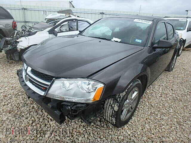 2014 DODGE AVENGER - VIN: 1C3CDZAG9EN224240 - Фото 2