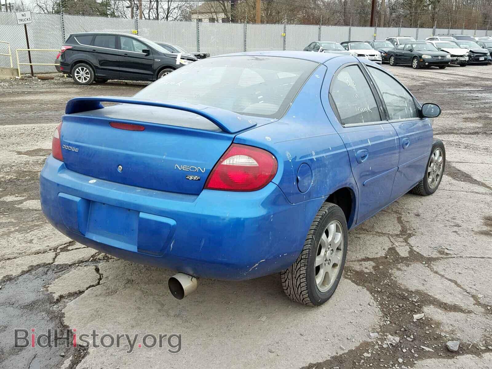 2005 DODGE NEON - VIN: 1B3ES56C25D109821 - Фото 4