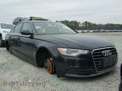 2013 Audi A6 A6 Premium, черный — VIN WAUDFAFC6DN076769, Copart
