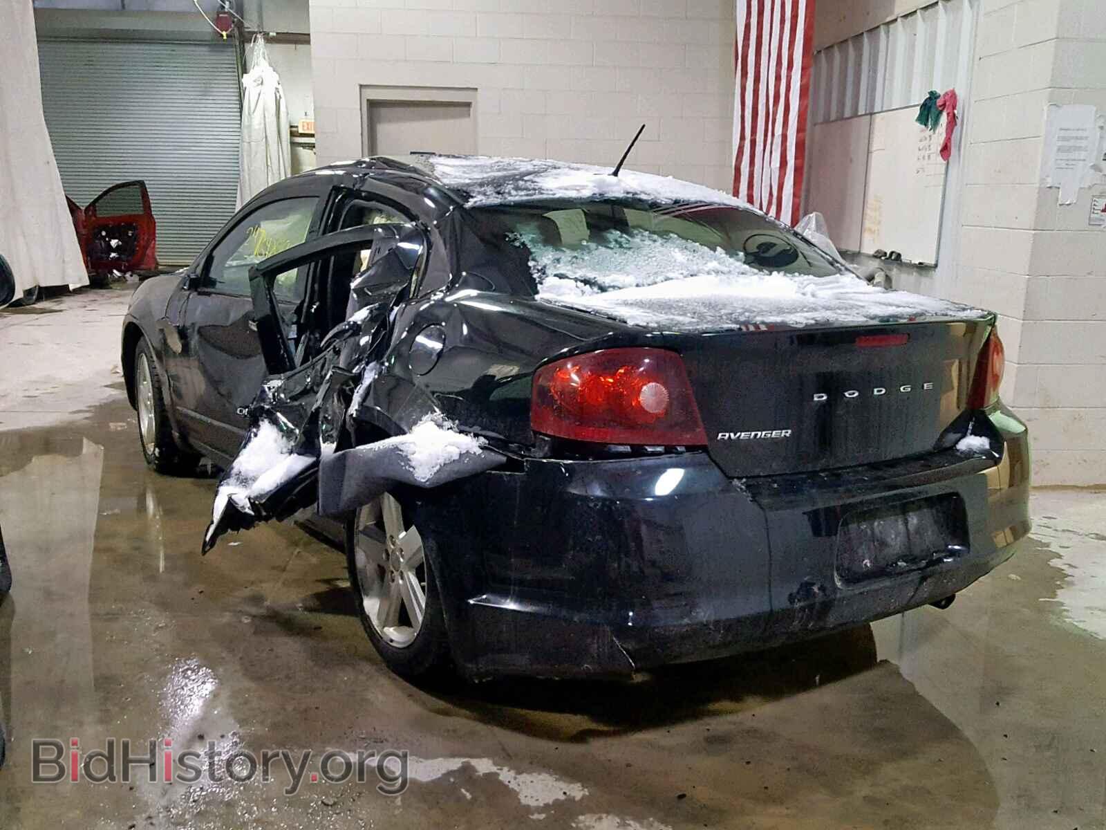 2013 DODGE AVENGER - VIN: 1C3CDZAB6DN713116 - Фото 3