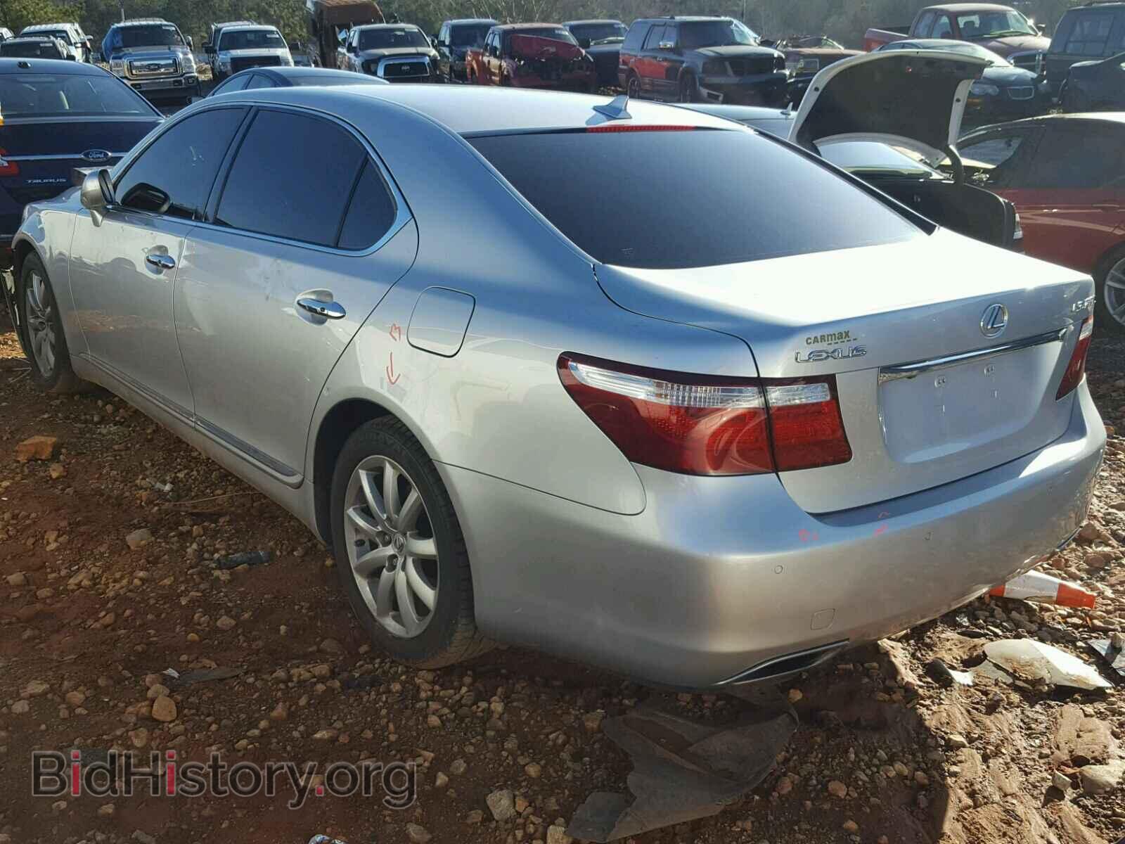 2007 LEXUS LS460 - VIN: JTHGL46F075005767 - Фото 3