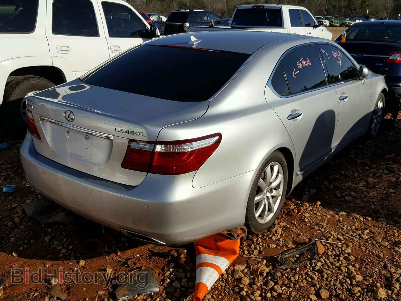 2007 LEXUS LS460 - VIN: JTHGL46F075005767 - Фото 4