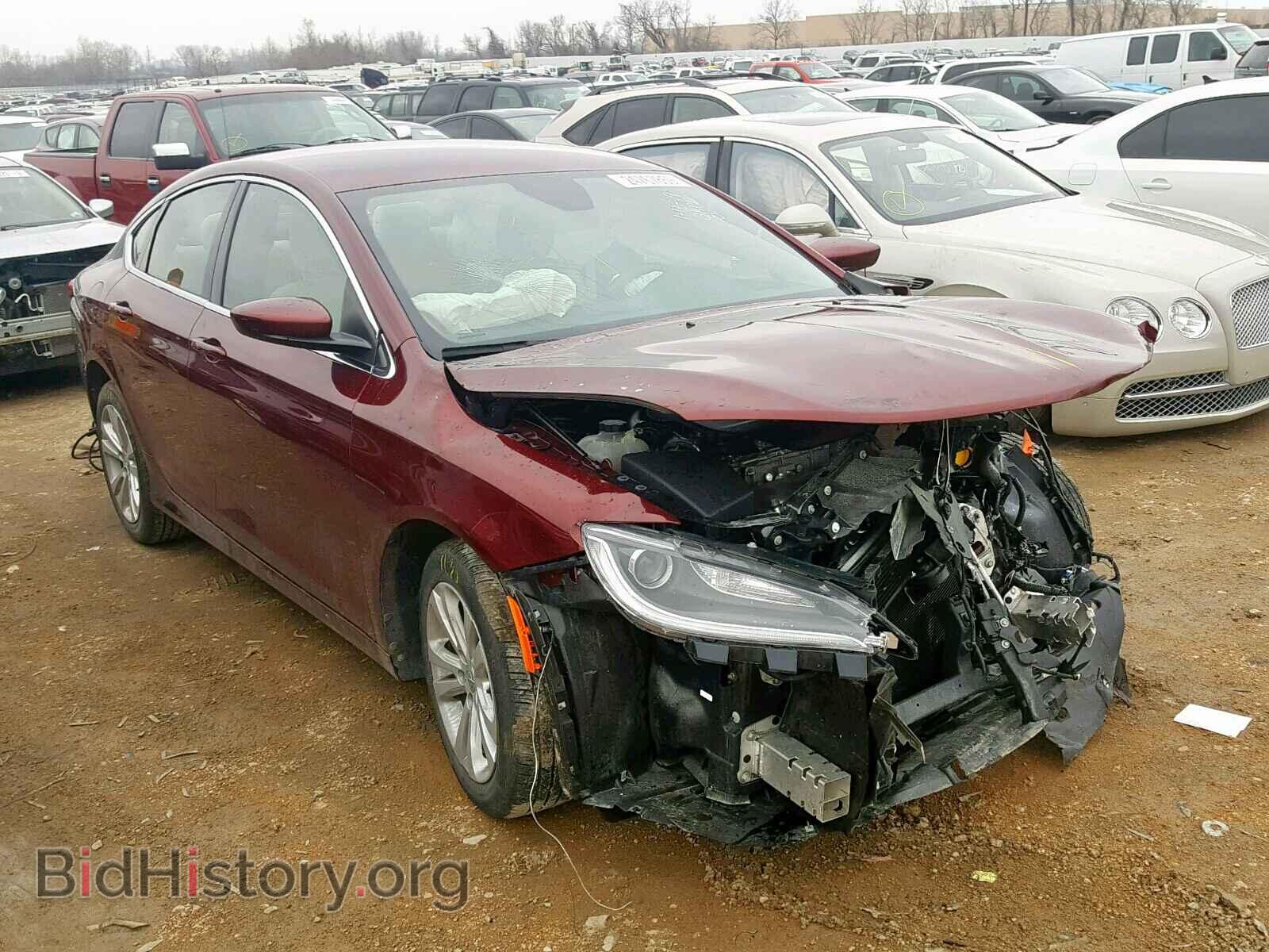 Фотография 1C3CCCAB6GN104256 - CHRYSLER 200 2016