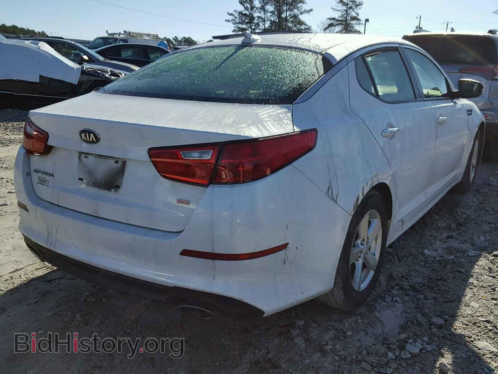 2015 KIA OPTIMA - VIN: KNAGM4A76F5541858 - Photo 4