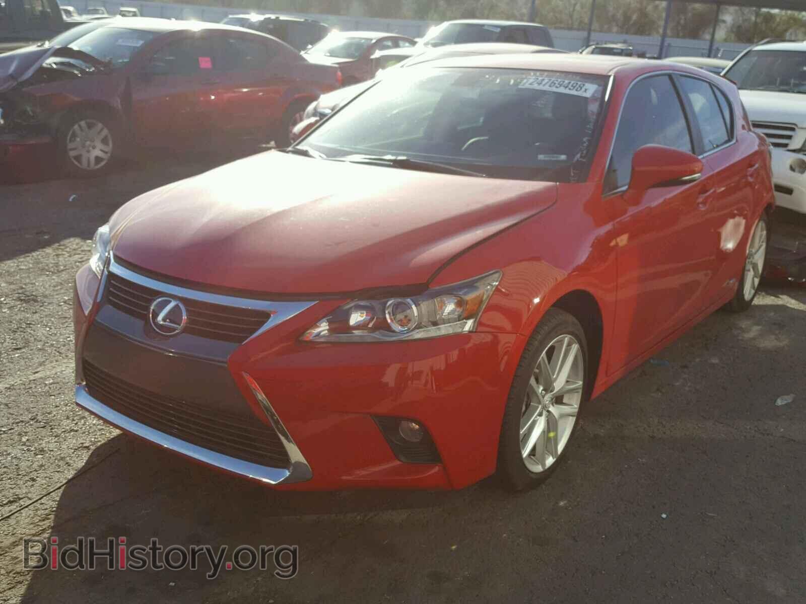 2017 LEXUS CT 200 - VIN: JTHKD5BH6H2290580 - Фото 2