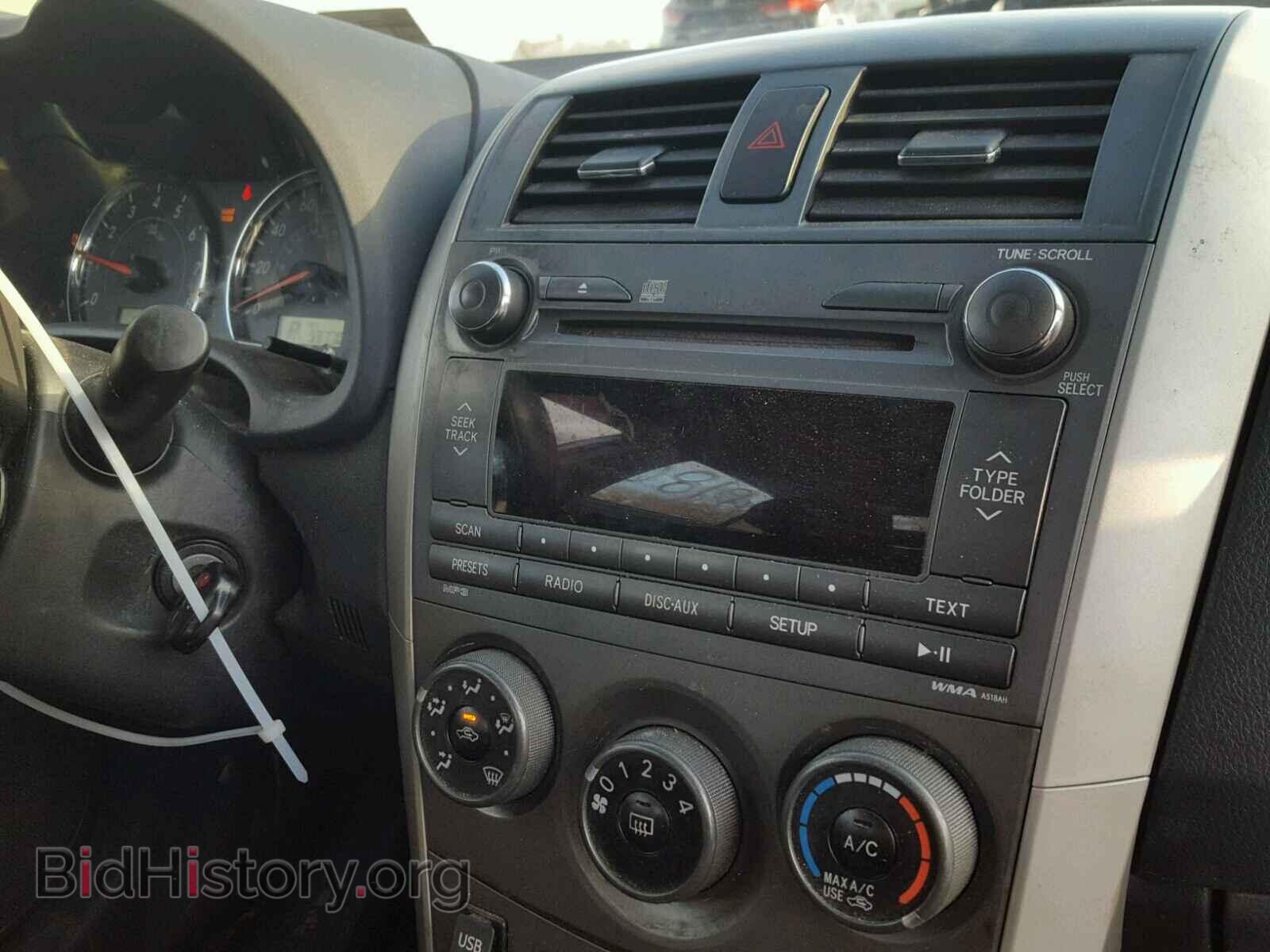 2011 TOYOTA COROLLA BA - VIN: 2T1BU4EE0BC733845 - Фото 9