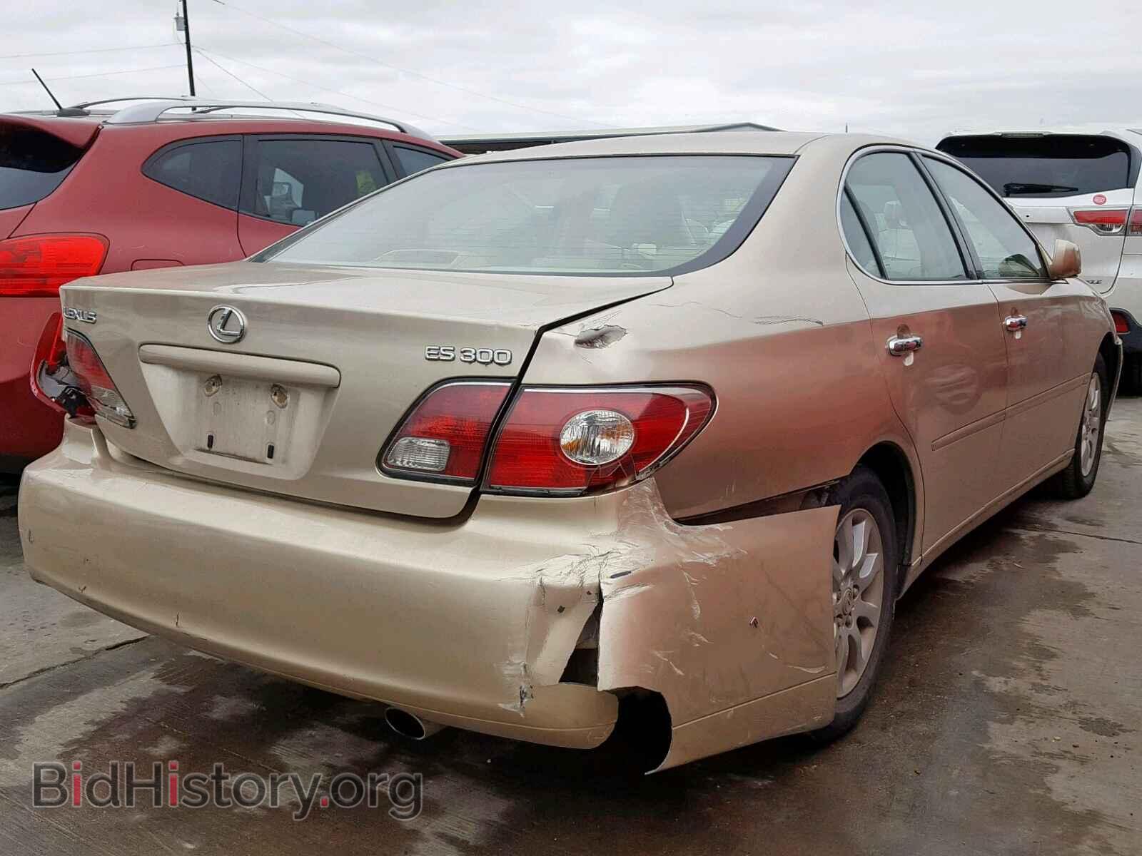 2003 LEXUS ES300 - VIN: JTHBF30G536019147 - Фото 4