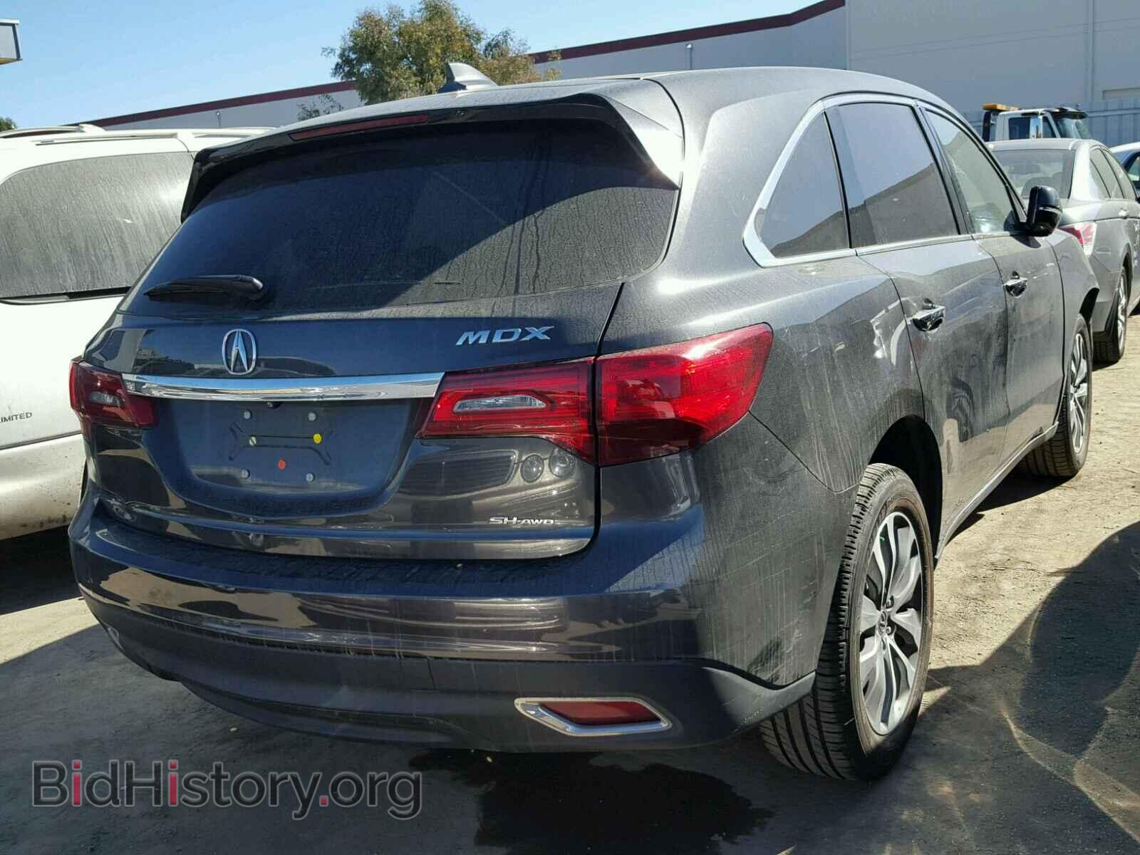 2015 ACURA MDX - VIN: 5FRYD4H43FB014389 - Фото 4