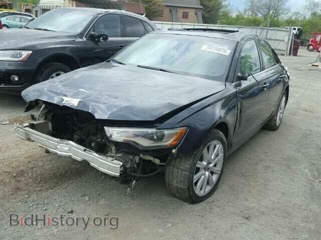2013 AUDI A6 - VIN: WAUGFAFC9DN024596 - Фото 2