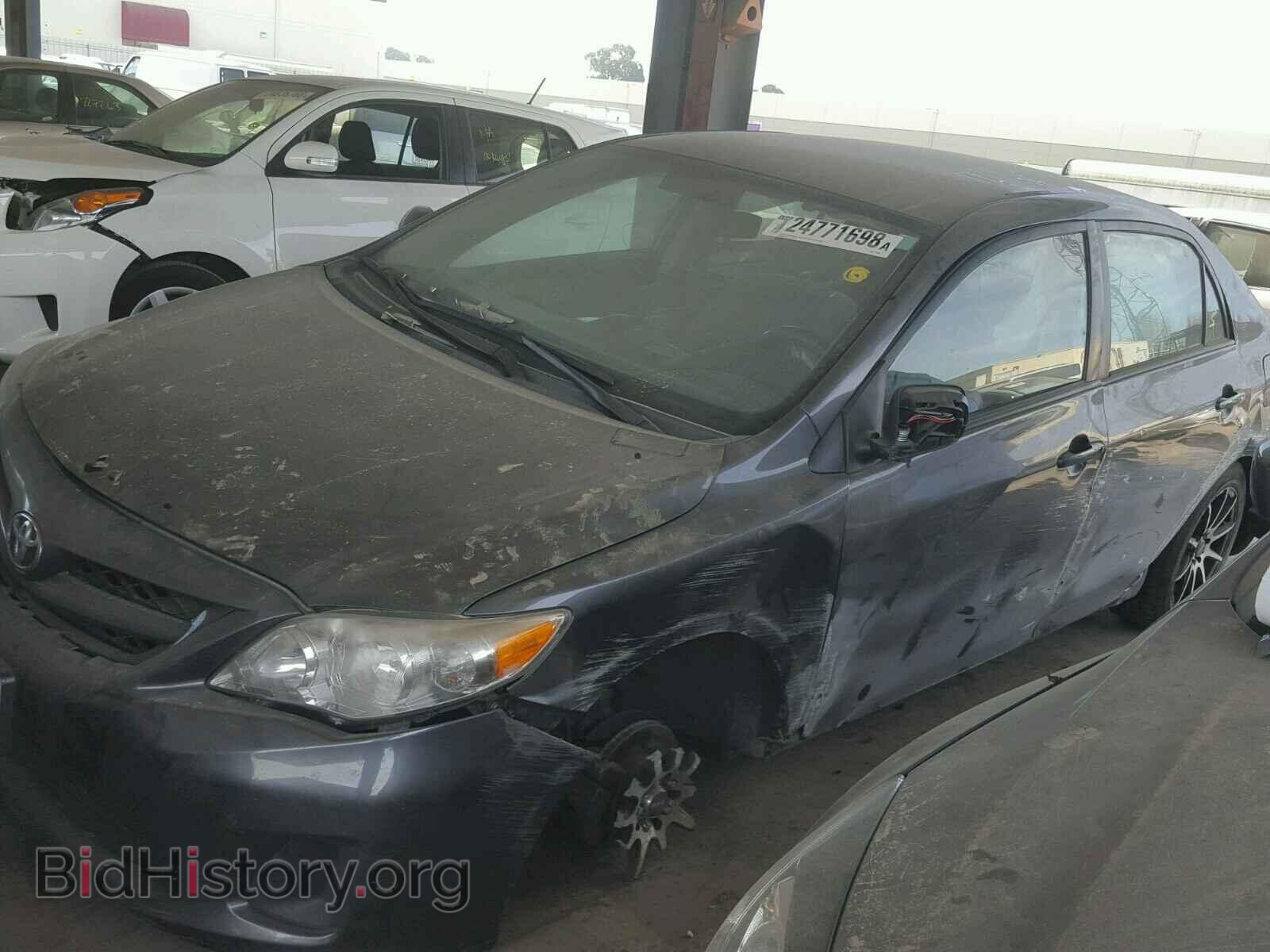 2012 TOYOTA COROLLA BA - VIN: 2T1BU4EE6CC770061 - Фото 2