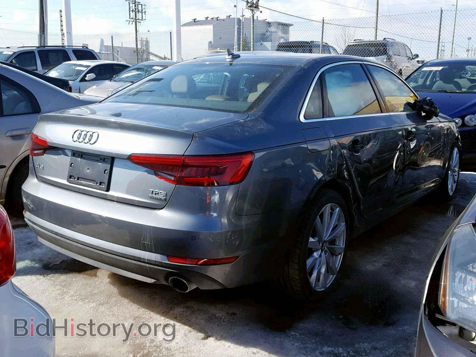 2017 AUDI A4 - VIN: WAUANAF48HN022331 - Photo 4