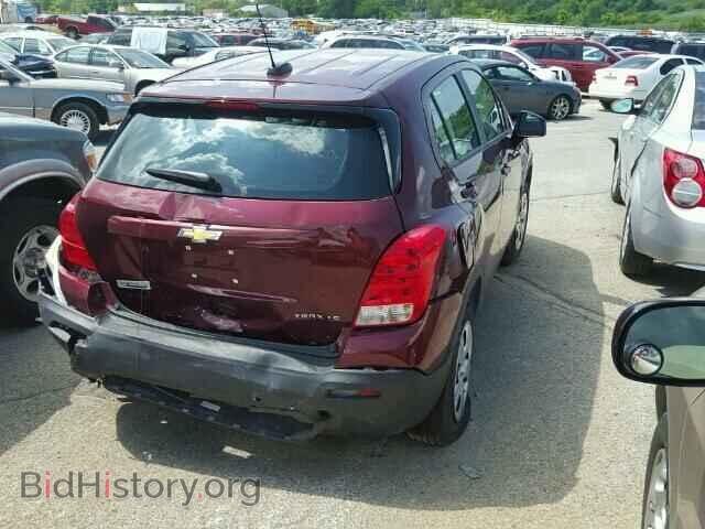 2016 CHEVROLET TRAX - VIN: 3GNCJKSB9GL154103 - Фото 4