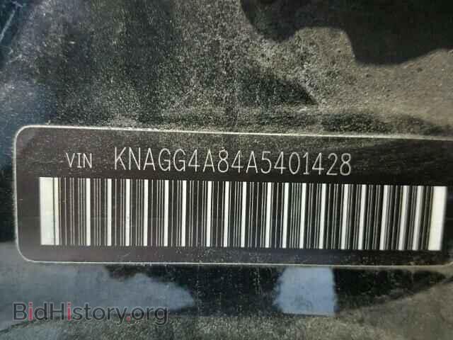 2010 KIA OPTIMA - VIN: KNAGG4A84A5401428 - Фото 10