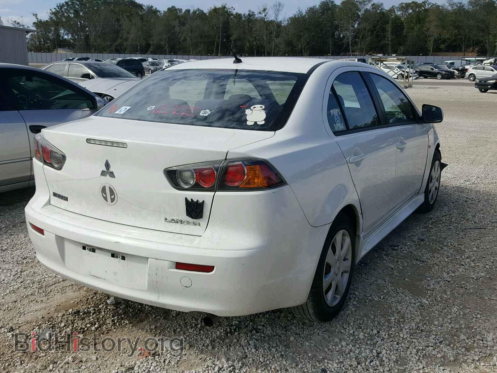 2012 MITSUBISHI LANCER - VIN: JA32U2FU1CU023639 - Фото 4