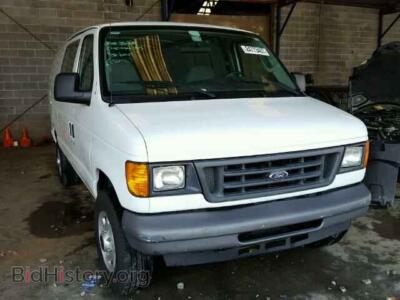 2007 Ford ECONOLINE, белый — VIN 1FTSS34L97DB07155, Copart