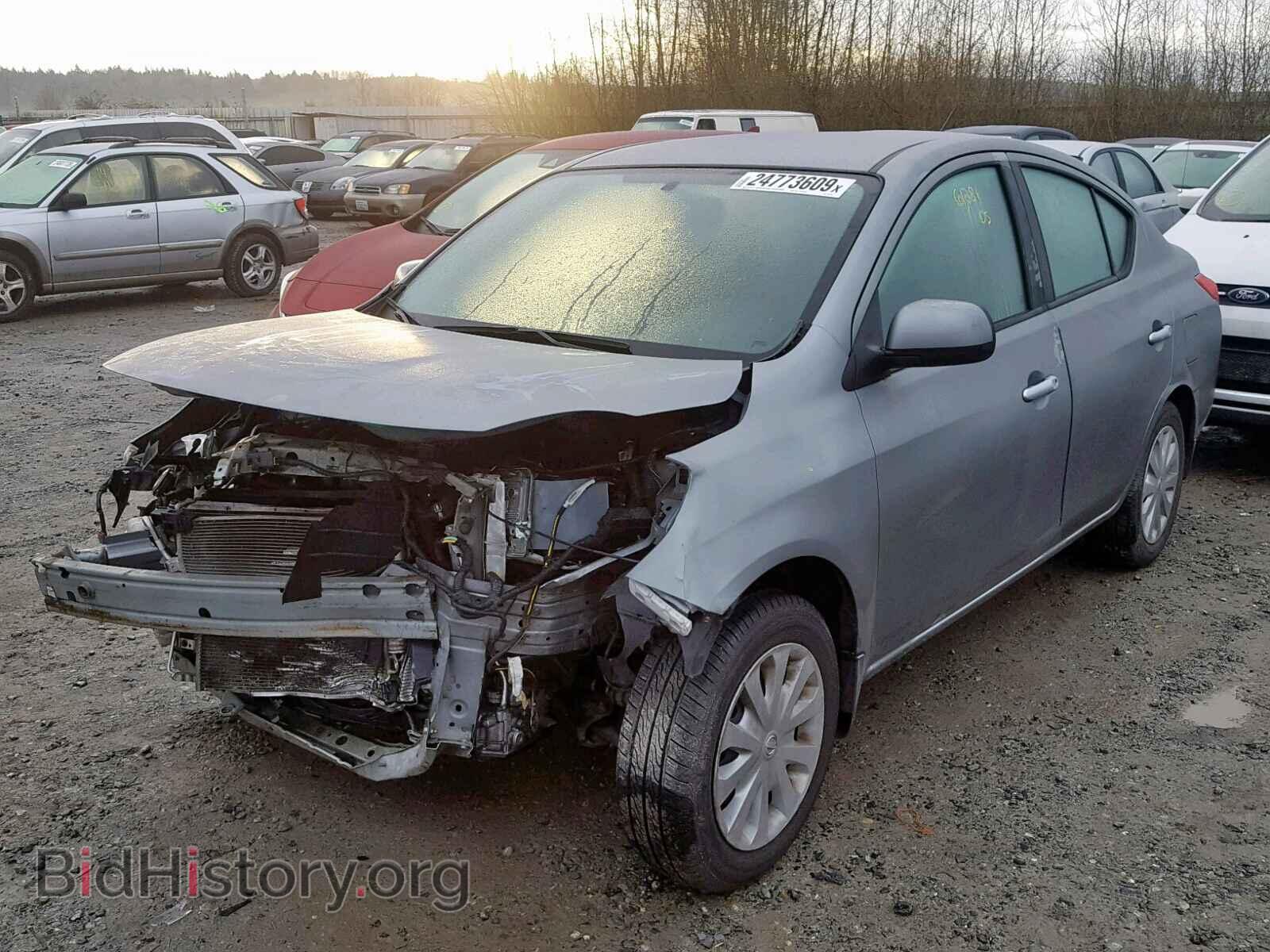 2012 NISSAN VERSA - VIN: 3N1CN7AP6CL867142 - Фото 2