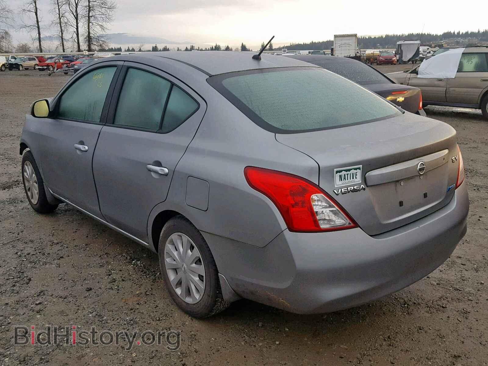 2012 NISSAN VERSA - VIN: 3N1CN7AP6CL867142 - Фото 3