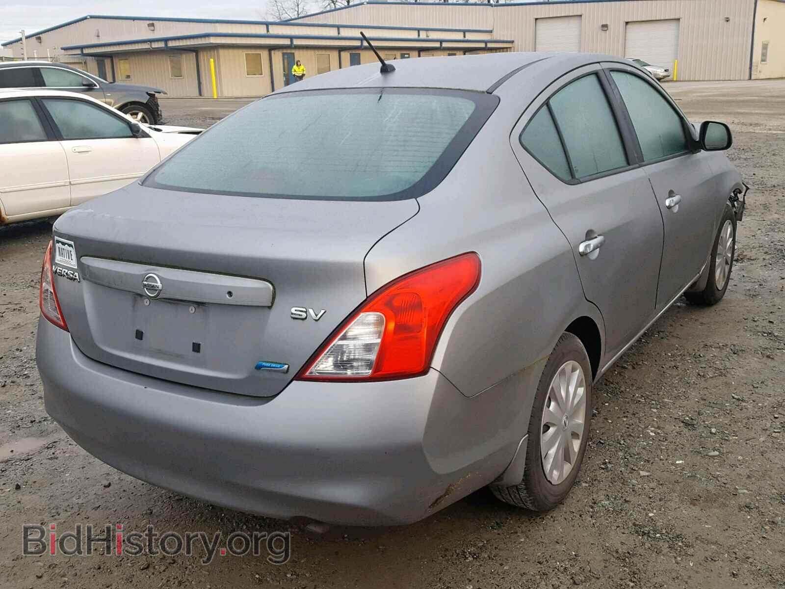 2012 NISSAN VERSA - VIN: 3N1CN7AP6CL867142 - Фото 4