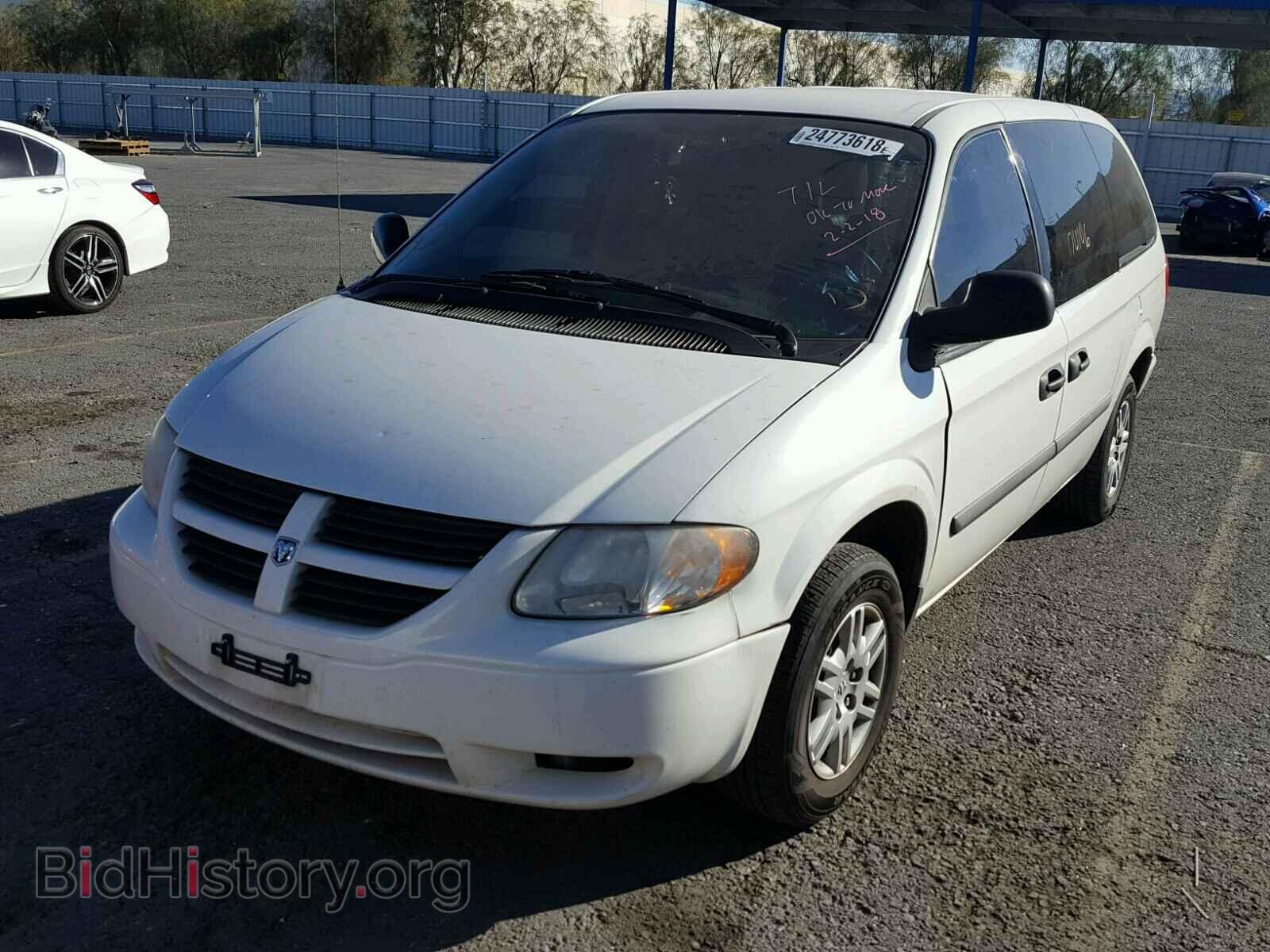2007 DODGE CARAVAN - VIN: 1D8GP24R97B192016 - Фото 2
