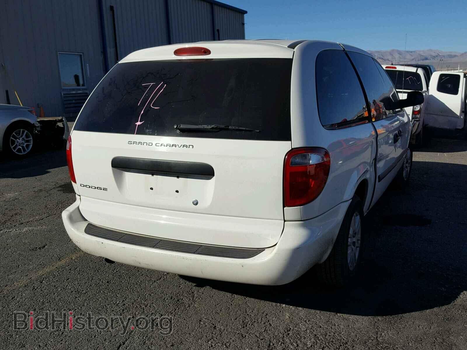 2007 DODGE CARAVAN - VIN: 1D8GP24R97B192016 - Фото 4