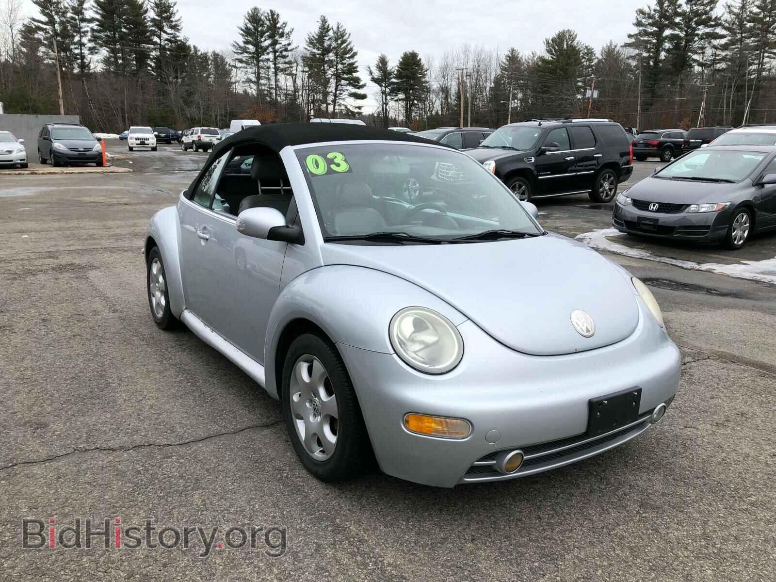 2003 VOLKSWAGEN BEETLE - VIN: 3VWCK21YX3M329715 - Фото 2