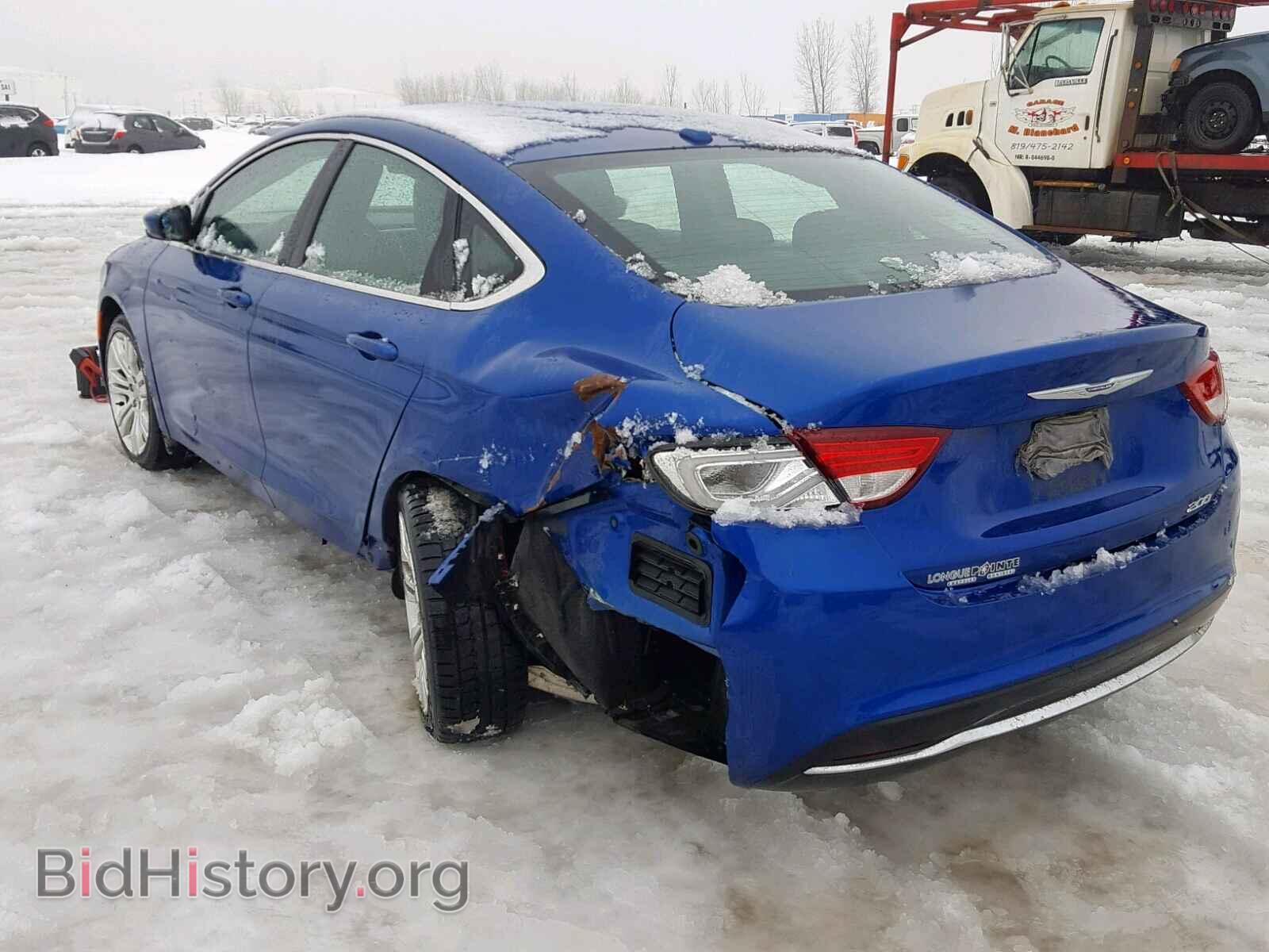 2015 CHRYSLER 200 - VIN: 1C3CCCAB1FN669111 - Photo 3
