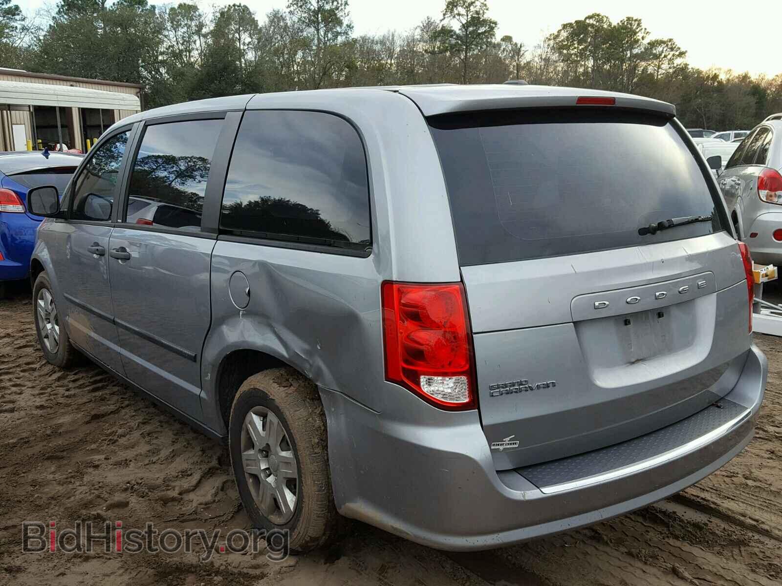 2013 DODGE CARAVAN - VIN: 2C4RDGBG5DR704415 - Фото 3