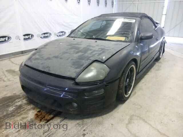 2001 MITSUBISHI ECLIPSE - VIN: 4A3AE85H01E034945 - Фото 2