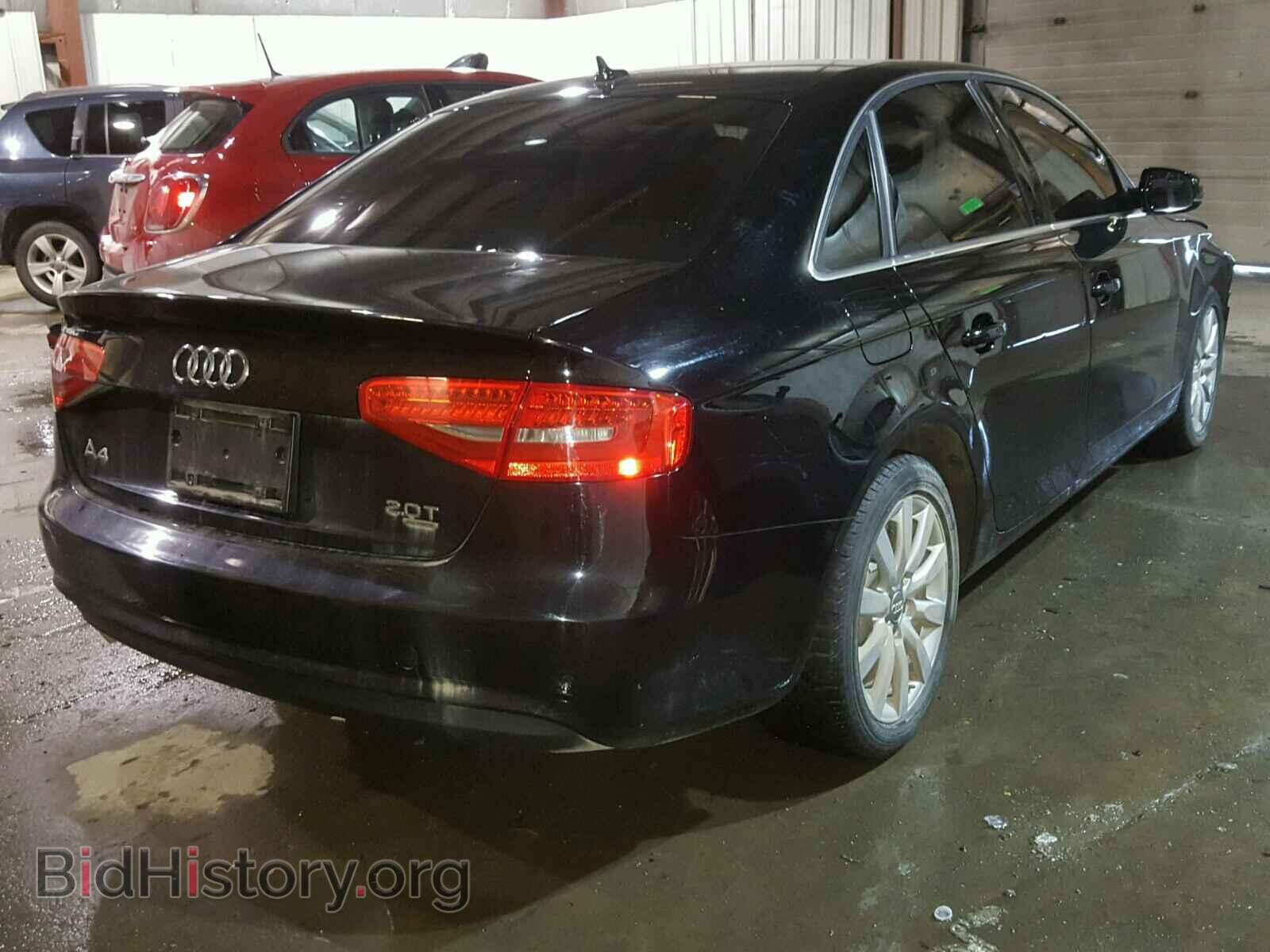 2013 AUDI A4 - VIN: WAUBFAFL5DN038005 - Фото 4