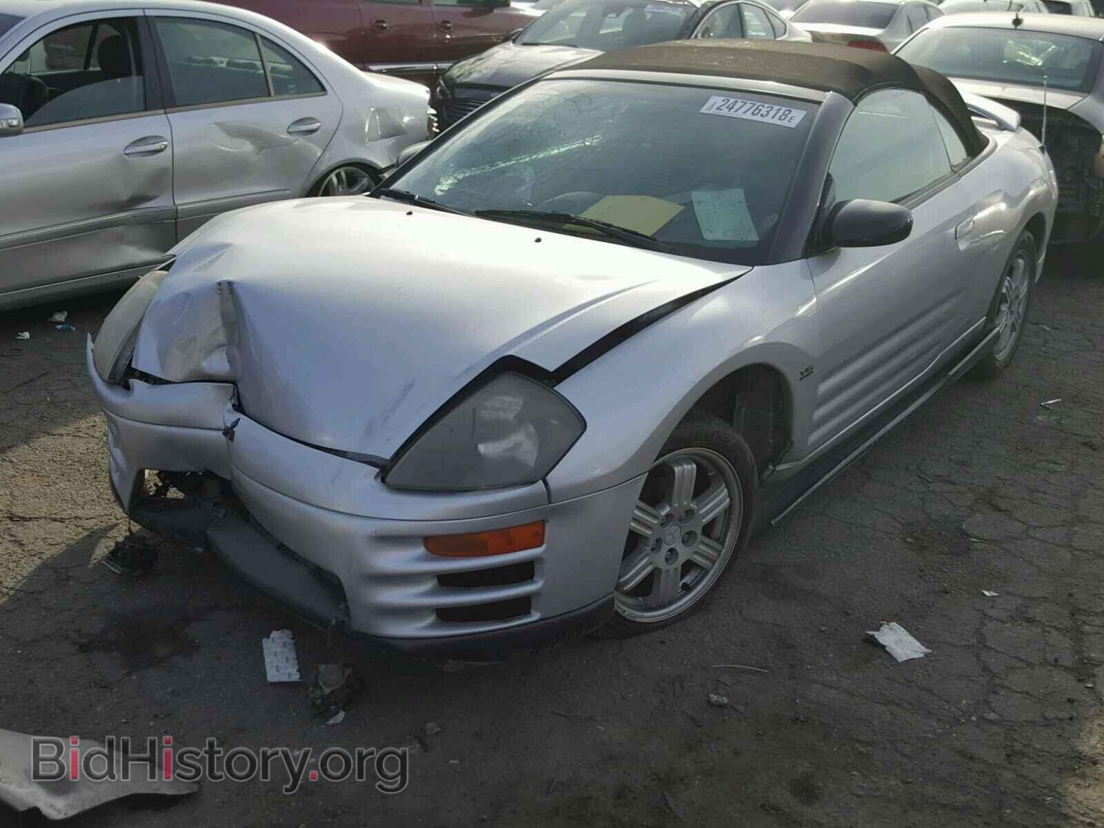 2001 MITSUBISHI ECLIPSE - VIN: 4A3AE85HX1E042003 - Photo 2