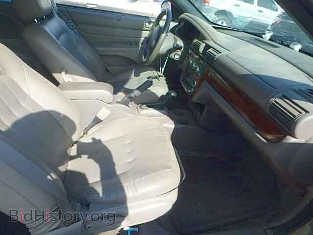 2001 CHRYSLER SEBRING - VIN: 1C3EL45U01N631839 - Фото 5