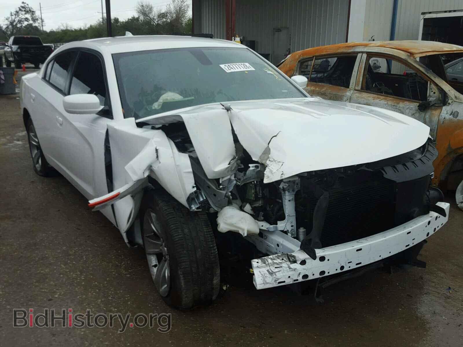 Photo 2C3CDXHG0FH734075 - DODGE CHARGER 2015