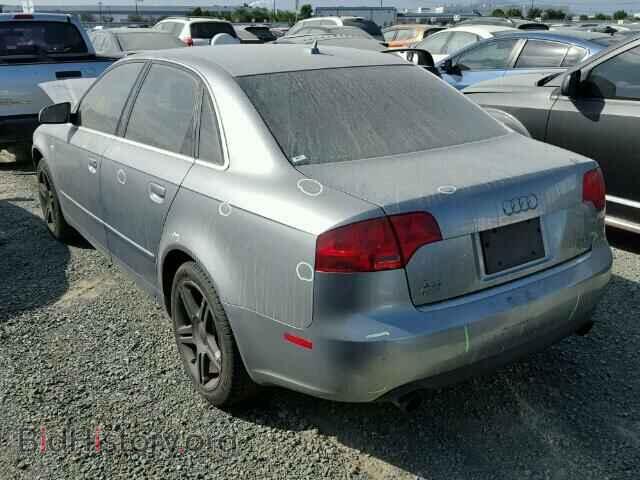 2007 AUDI A4 - VIN: WAUDF78E97A226323 - Фото 3