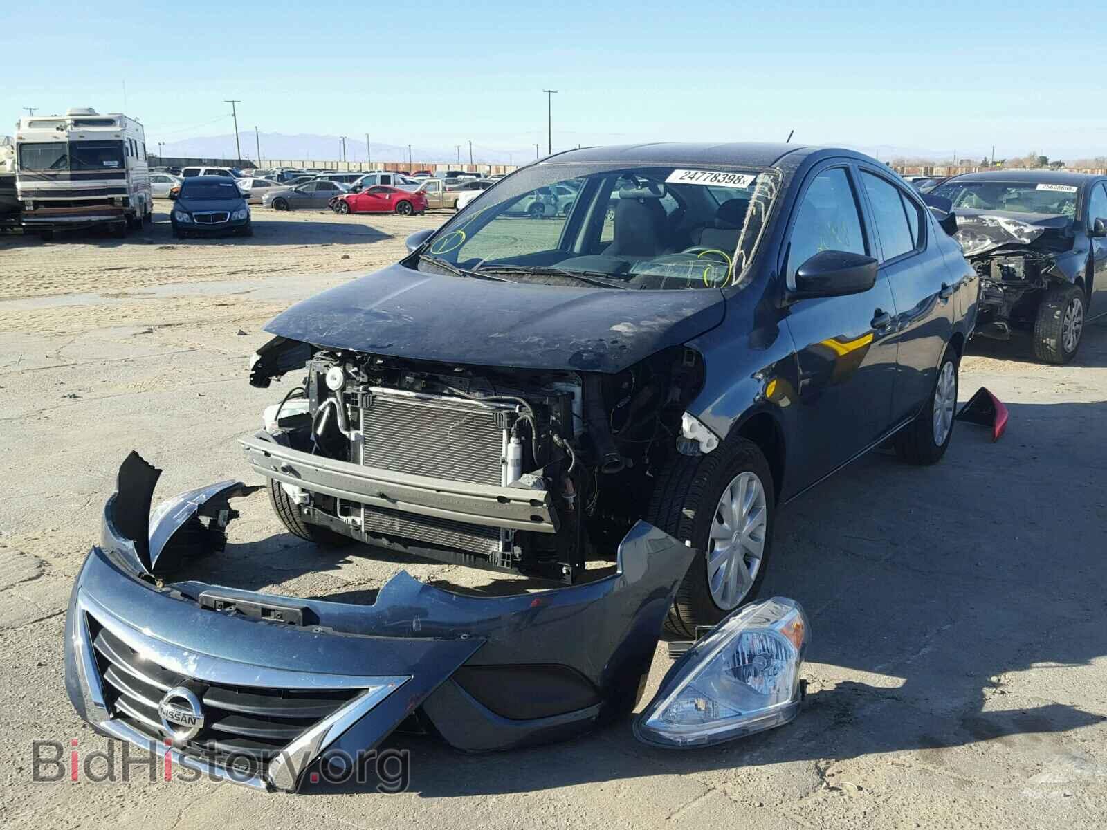 2017 NISSAN VERSA - VIN: 3N1CN7AP0HL890195 - Фото 2