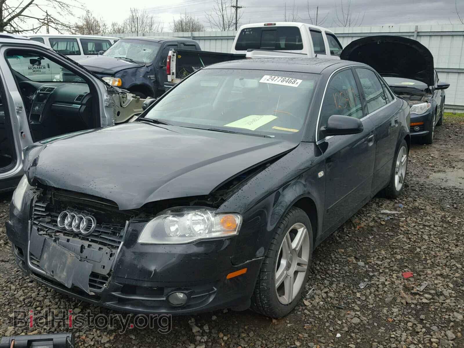 2007 AUDI A4 - VIN: WAUDF78E77A163156 - Фото 2