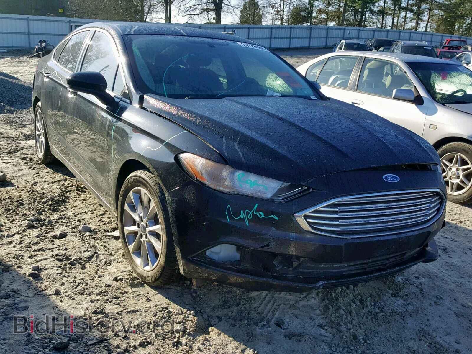 Фотография 3FA6P0H75HR339152 - FORD FUSION SE 2017