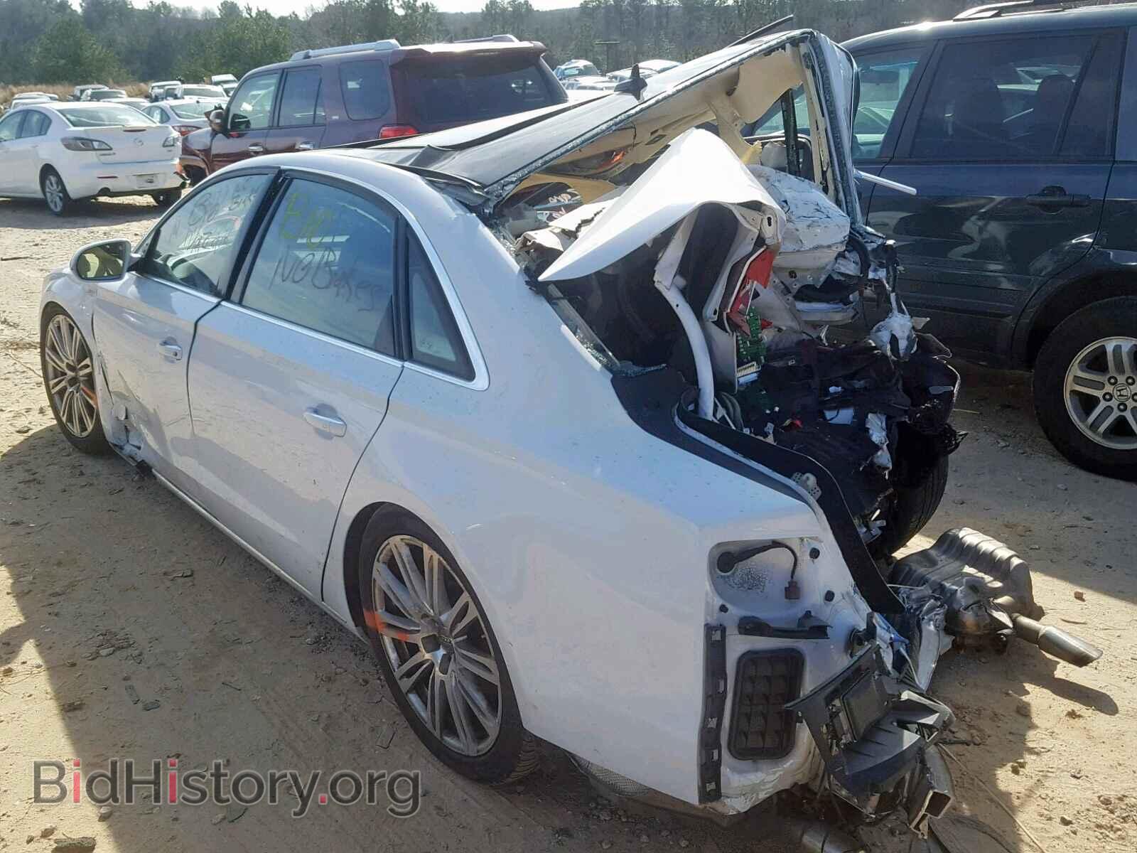 2014 AUDI A8 - VIN: WAURGAFD7EN003780 - Фото 3
